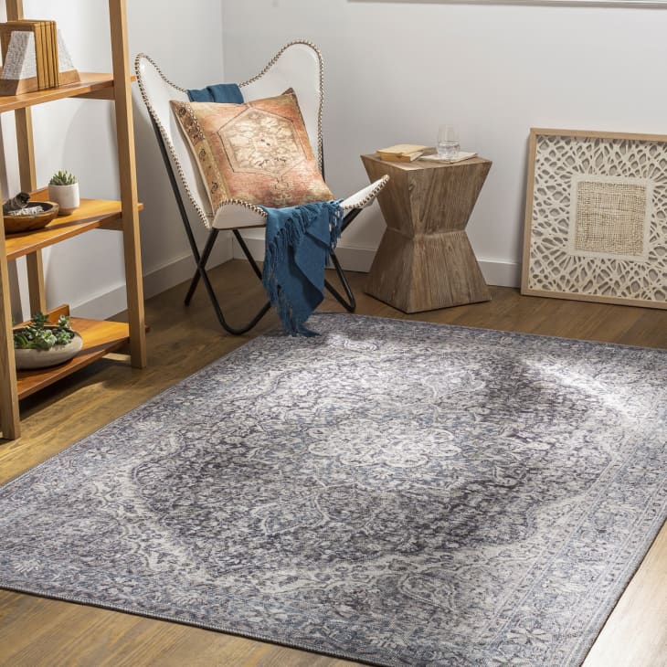Tavas Washable Area Rug, 5’3” x 7’3” at Boutique Rugs