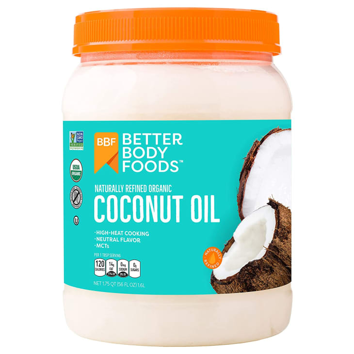 BetterBody Foods Organic Naturally Refined Coconut Oil at Amazon
