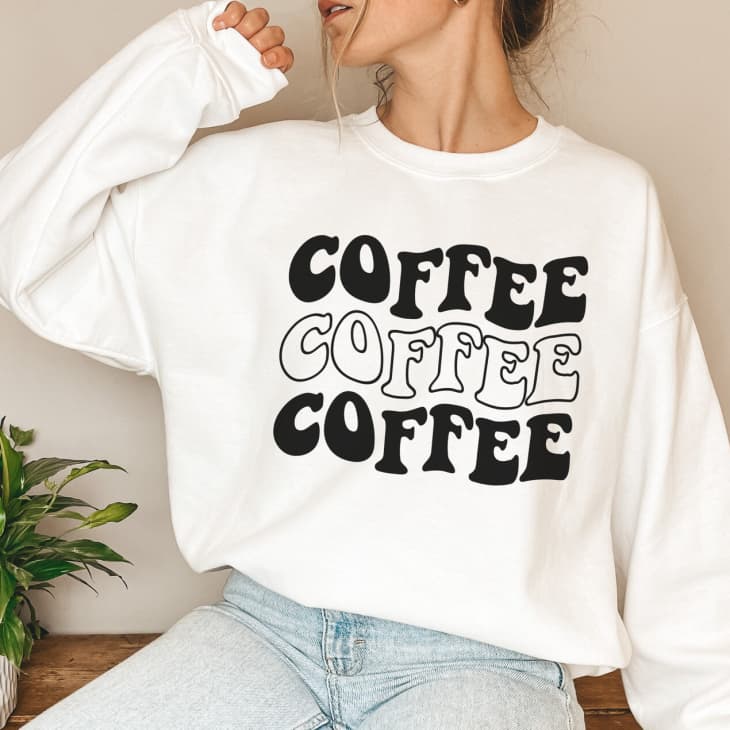 Coffee Sweatshirt at Etsy
