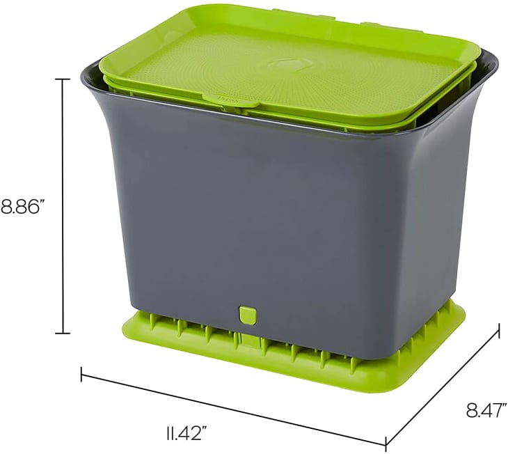 Full Circle Fresh Air Odor-Free Kitchen Compost Bin at Amazon