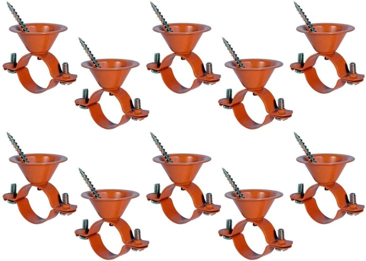 Highcraft Copper Bell Hanger (Pack of 10) at Amazon