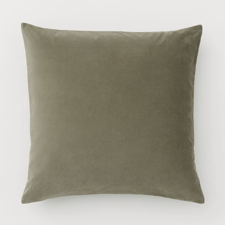 Cotton Velvet Cushion Cover at H&M