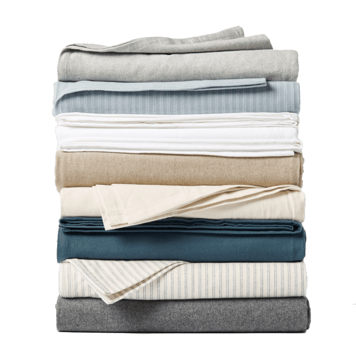 Cloud Brushed Organic Flannel Sheets at Coyuchi
