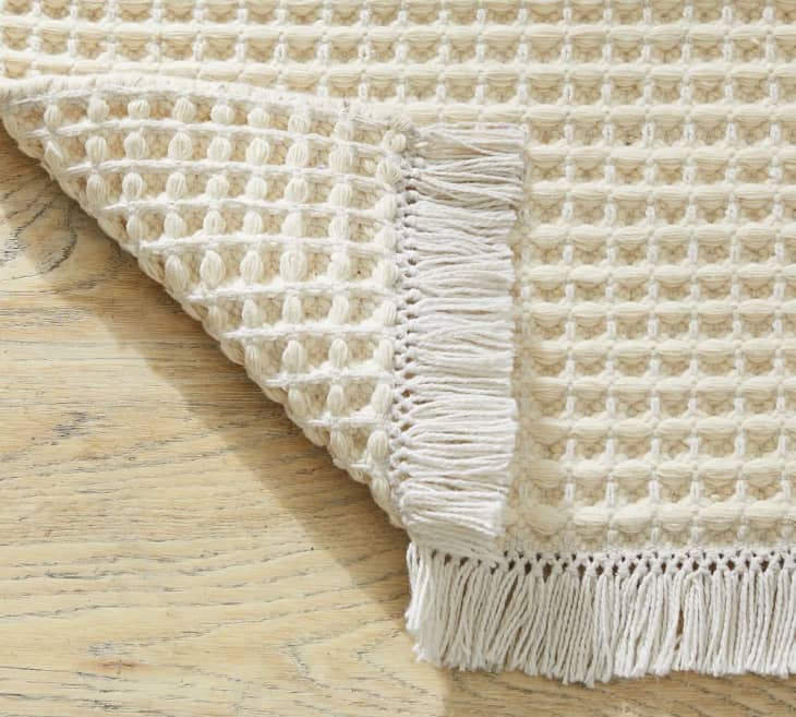 Product Image: Cozy Waffle Knit Eco-Friendly Easy Care Rug