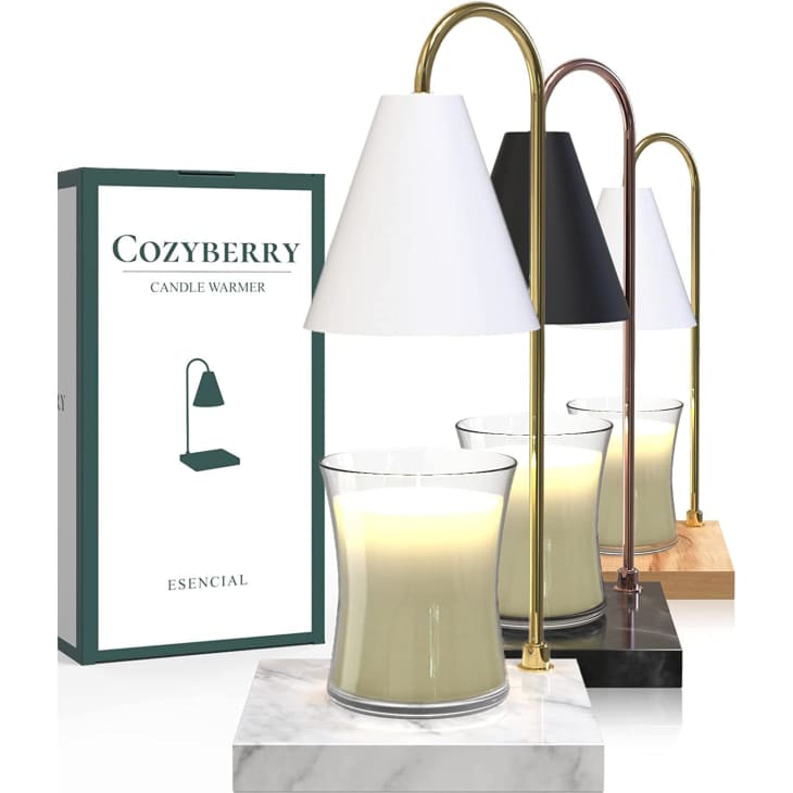 CozyBerry Marble Candle Warmer Lamp at Amazon