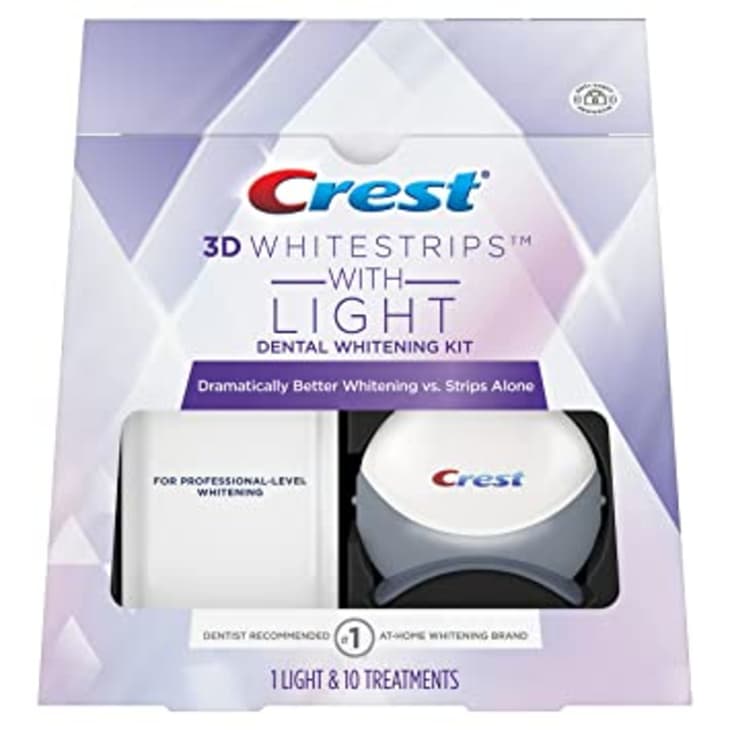 Product Image: Crest 3D Whitestrips with Light, Teeth Whitening Strip Kit, 20 Strips