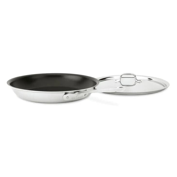 D3 Stainless Nonstick Fry Pan with lid, 12 inch at All-Clad