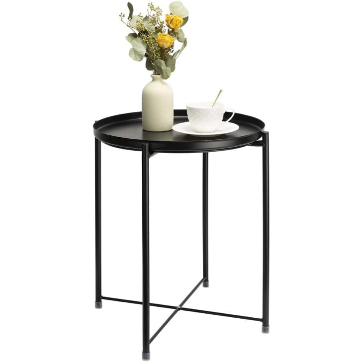 danpinera Round Metal Side Table at Amazon