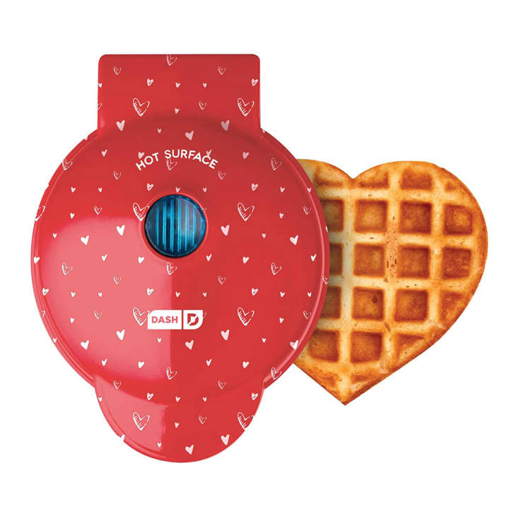 Product Image: Dash Heart-Shaped Mini Waffle Maker