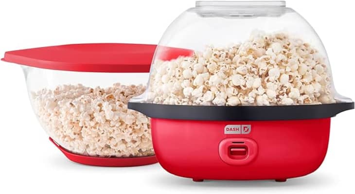 DASH SmartStore Deluxe Stirring Popcorn Maker, 24 Cups at Amazon