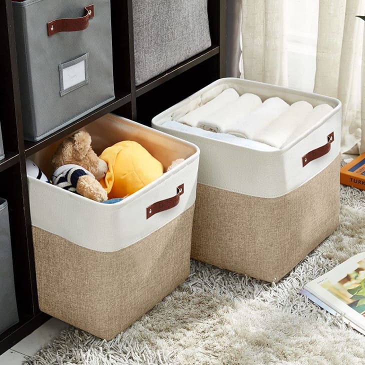 Cube Storage Bin Clear  Cube storage bins, Cube storage, Storage bin