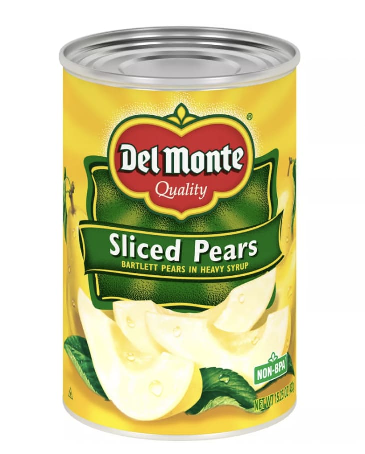 Del Monte Sliced Bartlett Pears in Heavy Syrup at Walmart