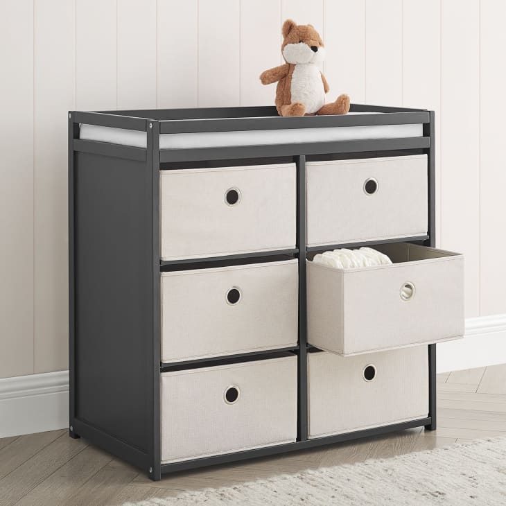 Product Image: Delta Children Hayes Changing Table with Fabric Bins