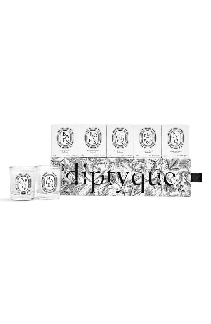 Diptyque Set of 5 Travel Size Limited Edition Scented Candles at Nordstrom