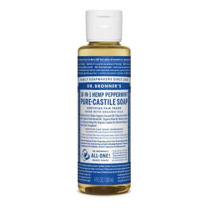 Dr. Bronner's Peppermint Pure-Castile Liquid Soap, 16 oz. at Walmart