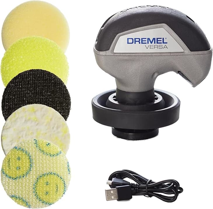 Dremel Versa Power Scrubber Kit with 5 Scrub Daddy Cleaning Sponge Pads at Amazon