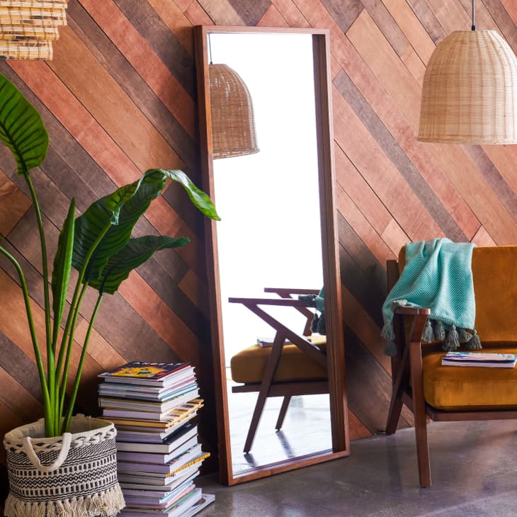 Product Image: Wood Rectangle Leaner Mirror by Drew Barrymore Flower Home