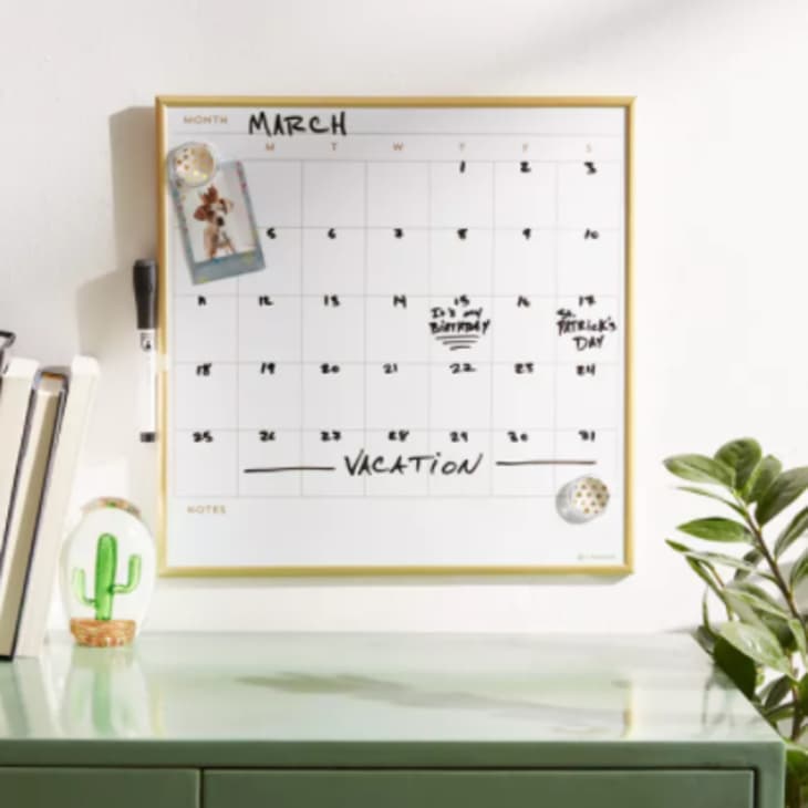 Dry Erase Calendar Message Board at Urban Outfitters