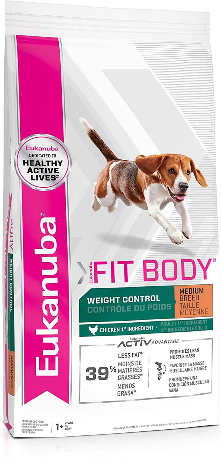 Eukanuba Fit Body Weight Control Dry Dog Food at Amazon