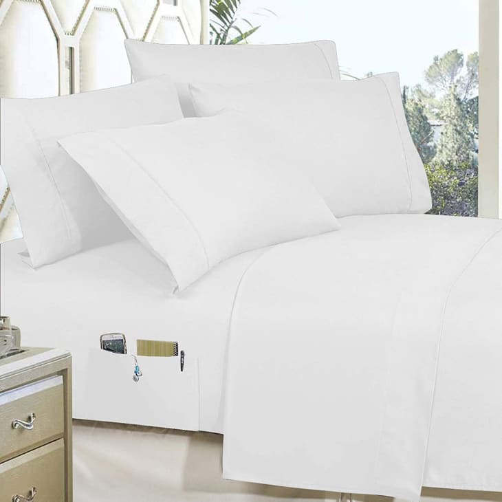 Product Image: Elegant Comfort 3-Piece Twin- Smart Sheet Set!