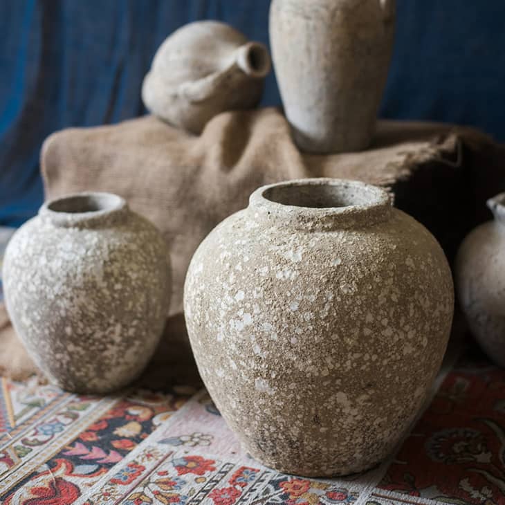 Product Image: Ancient Pompeii Style Handmade Art Jar Pot
