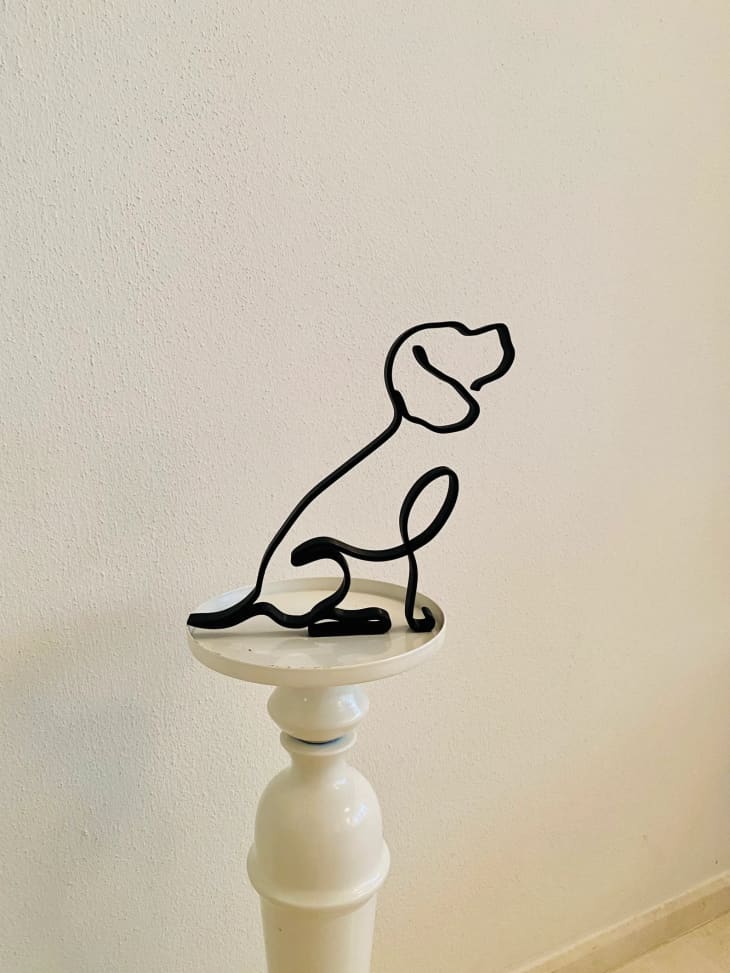 Beagle Minimalist Plastic Sculpture at Etsy