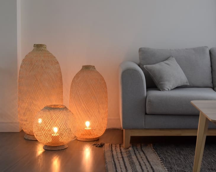 Product Image: Freestanding Bamboo Floor Lamp