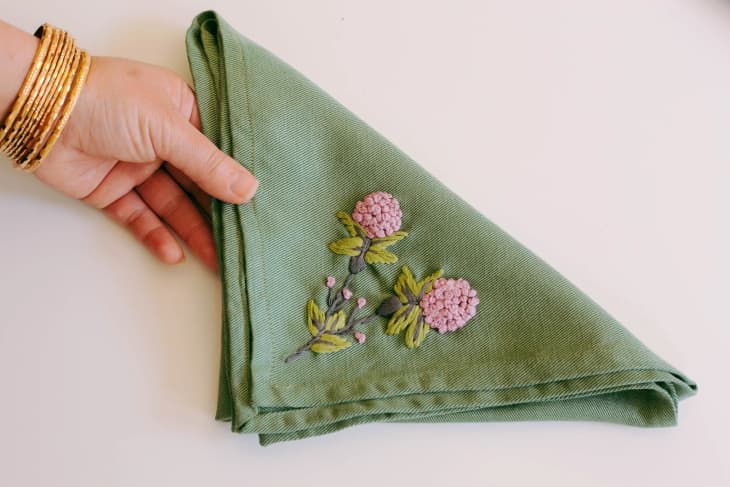 Product Image: ZLA Designs Hand Embroidered Napkins