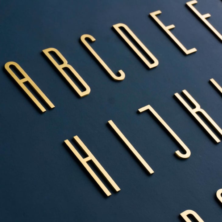 Product Image: Modern House Numbers
