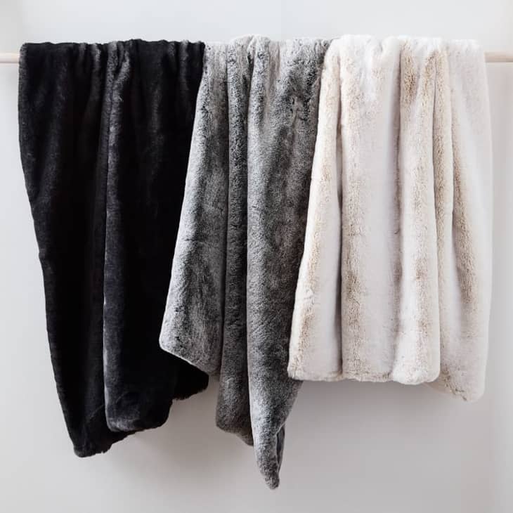 Product Image: Faux Fur Chinchilla Throw