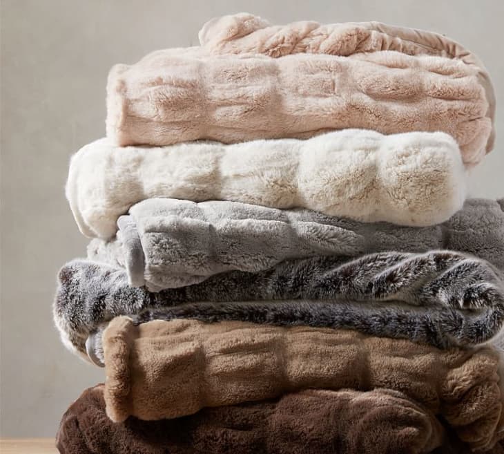 Product Image: Faux Fur Throw