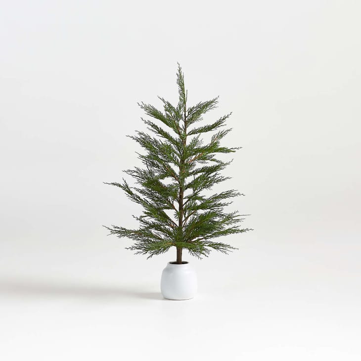 Product Image: Faux Potted Cypress Tree, 33"
