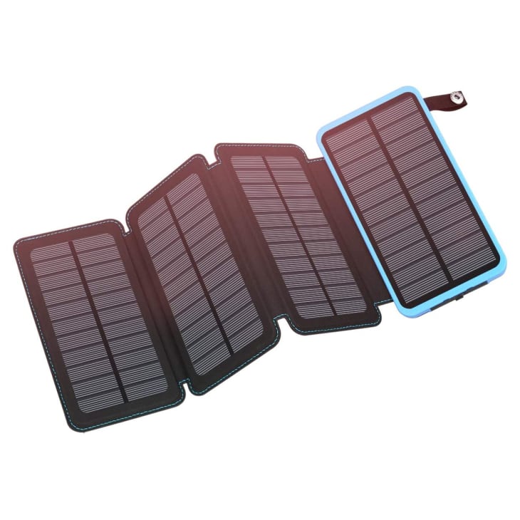 FEELLE Solar Power Bank Charger at Amazon