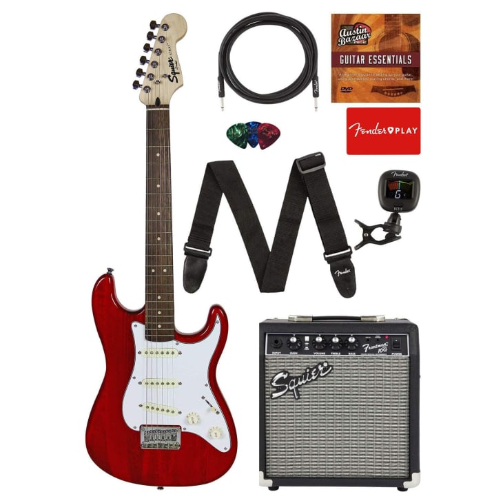 Fender Squier Short Scale Stratocaster at Amazon