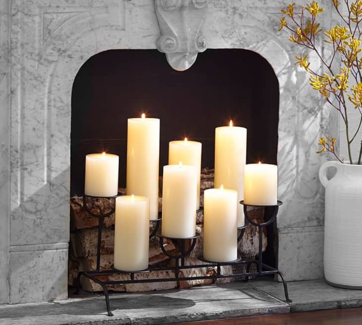 Fireplace Candle Holder at Pottery Barn