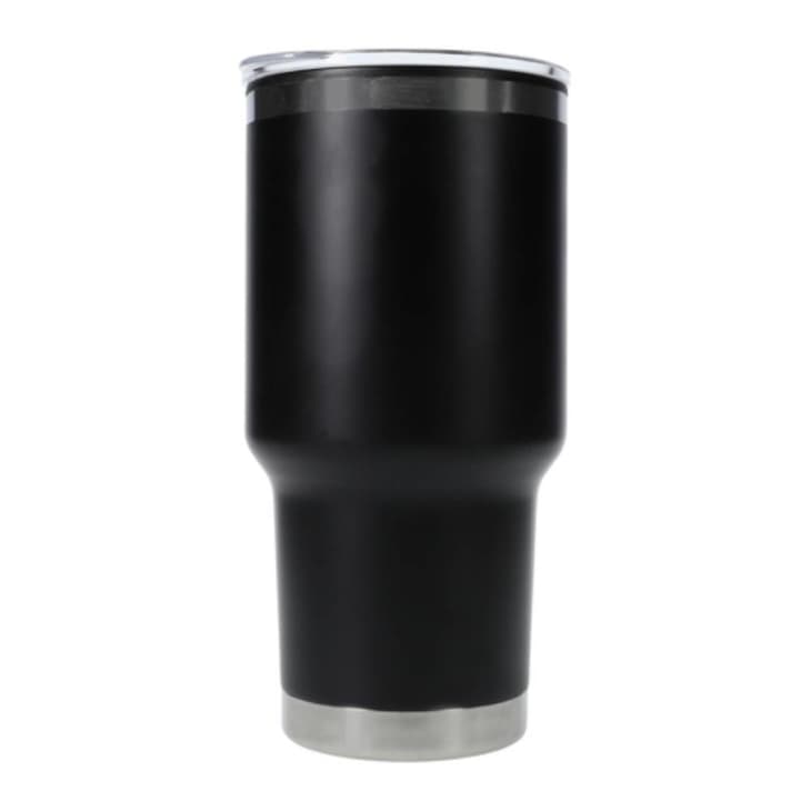 30-Ounce Stainless Steel Insulated Tumbler with Lid, Black at Five Below