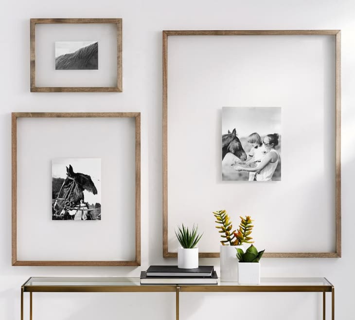 Product Image: Pottery Barn Floating Wood Gallery Frame 29" x 37"