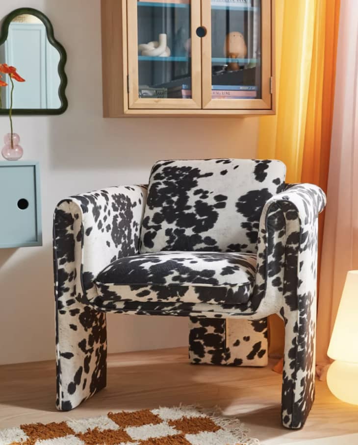 Product Image: Floria Patterned Velvet Chair