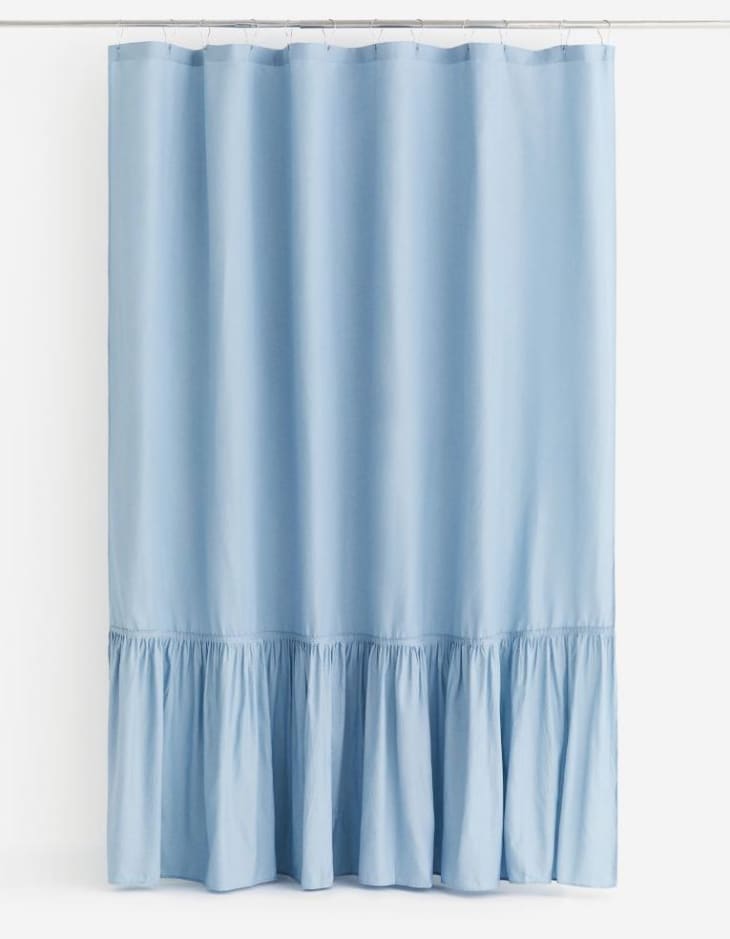 Flounce-trimmed Shower Curtain at H&M