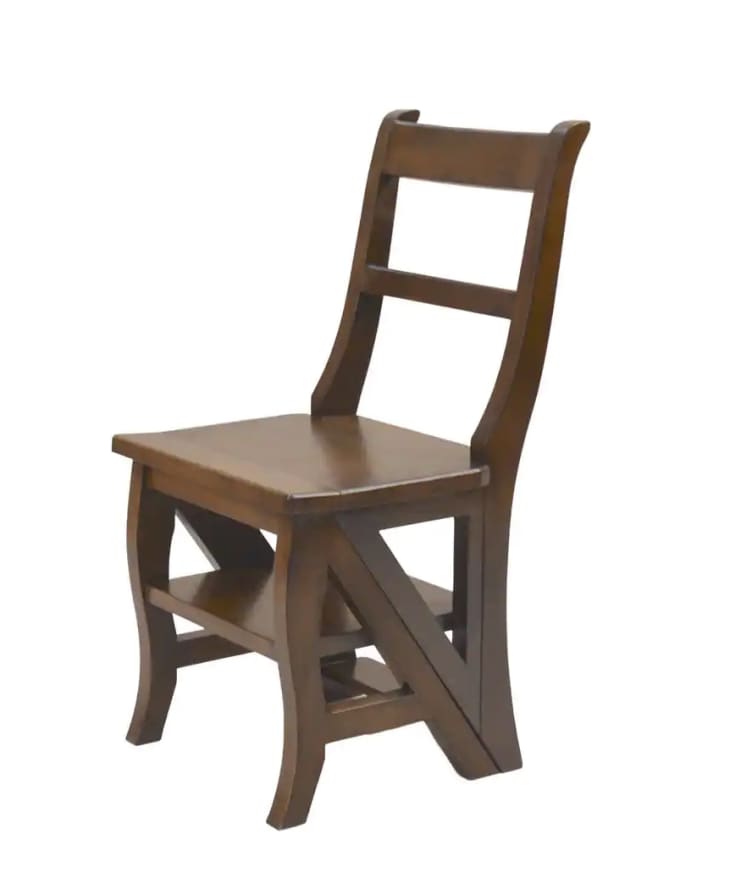 Product Image: Carolina Cottage Chestnut Wood Folding Library Chair