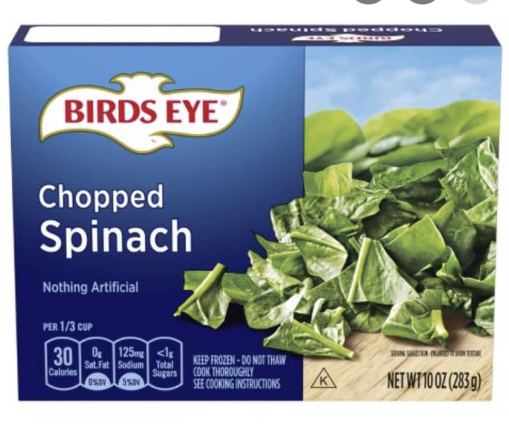 Product Image: Birds Eye Chopped Spinach