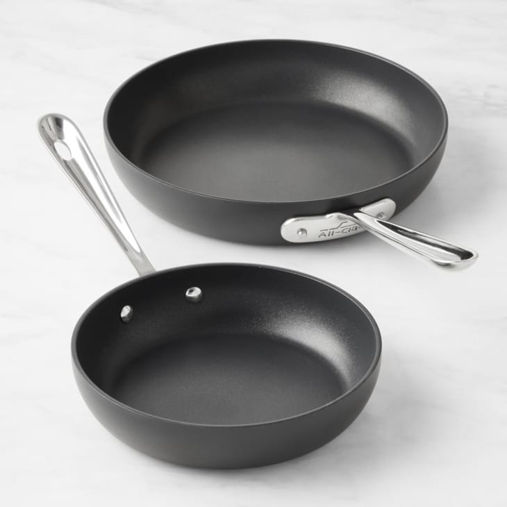 All-Clad HA1 Hard Anodized Nonstick Fry Pan Set at Williams Sonoma