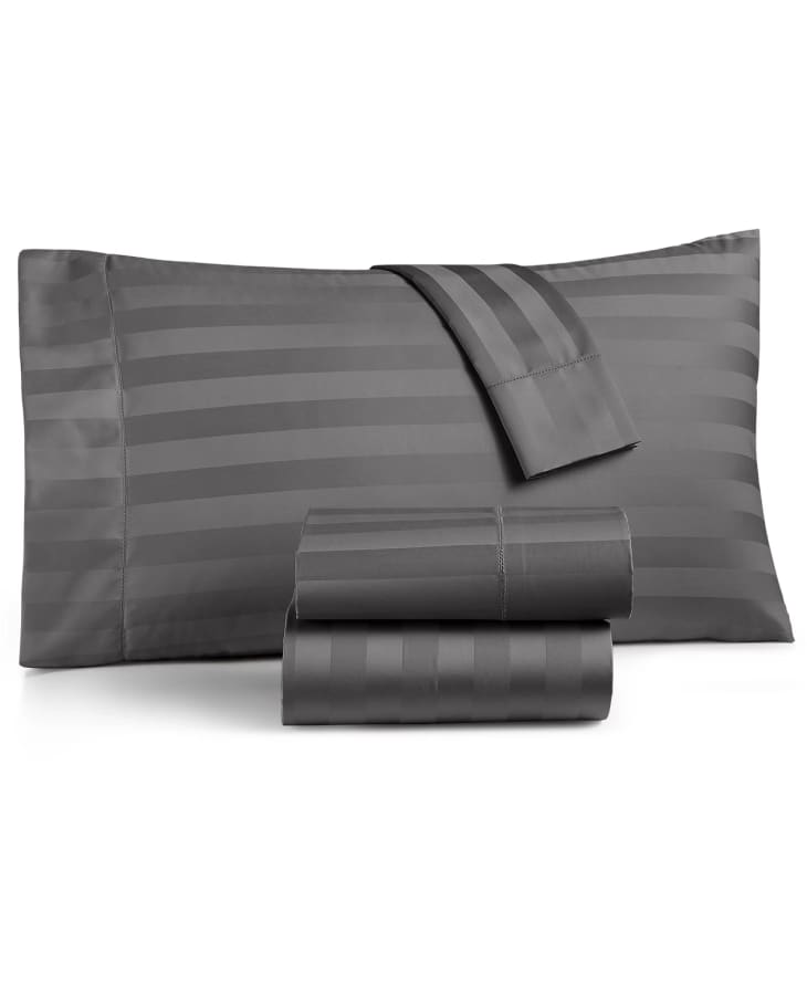 Product Image: Charter Club 1.5" Stripe 550-Thread Count 4-Piece Sheet Set, Queen