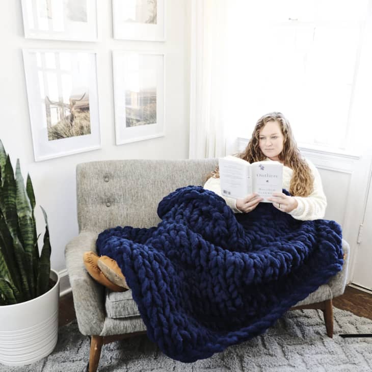 Product Image: Giant Chunky Chenille Knit Blanket