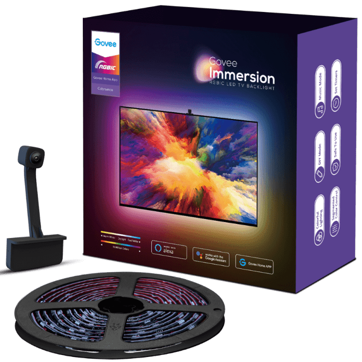 Product Image: Govee Immersion LED TV Backlights with Camera