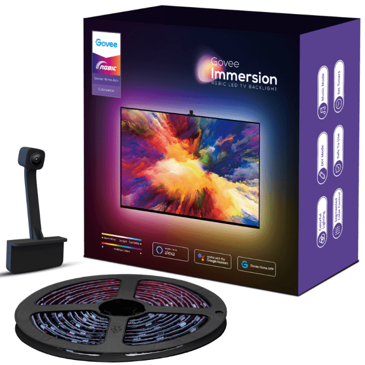 NEW Govee 3 Lite TV Immersive Backlight LED Strip Review - Best