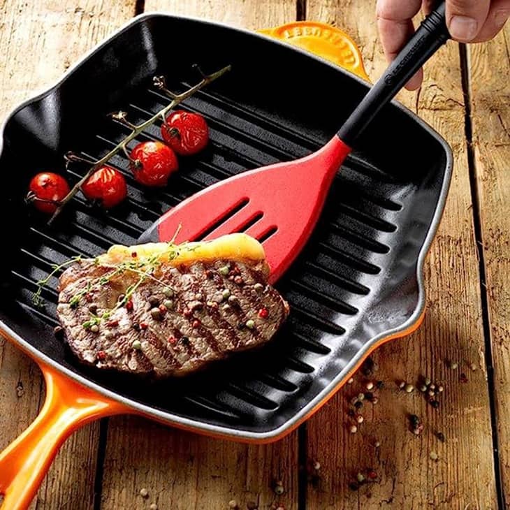 Le Creuset Square Skillet Grill Pan at Amazon