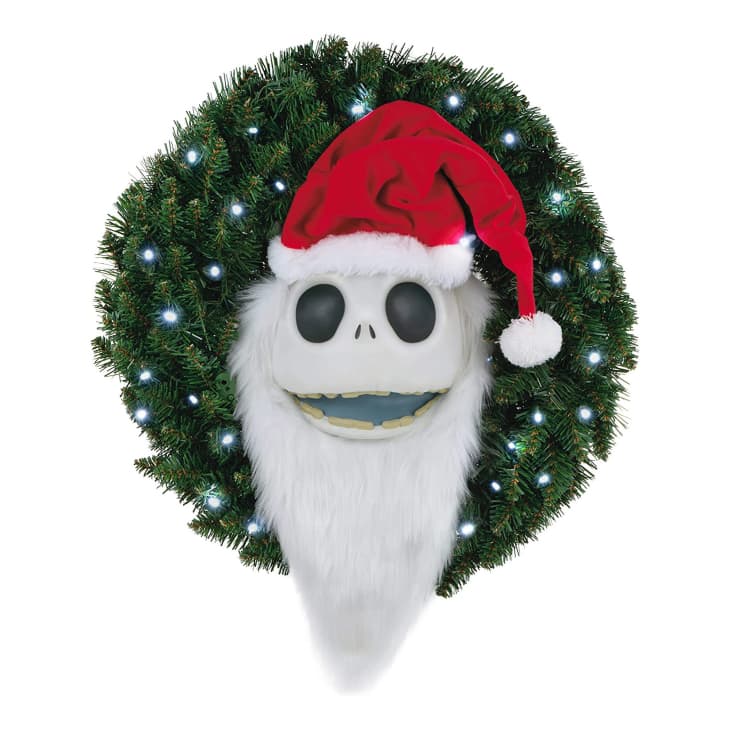 The Nightmare Before Christmas Jack Skellington Wreath at Amazon