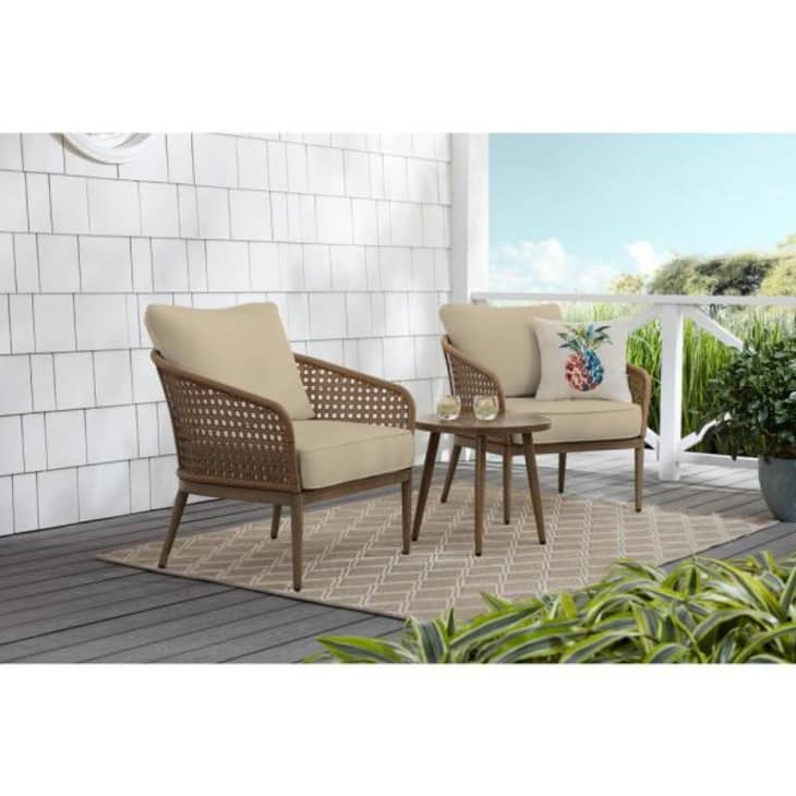 Hampton Bay Coral Vista 3-Piece Wicker Bistro Set at Home Depot