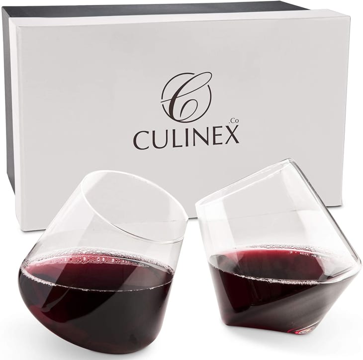 Product Image: Veracity & Verve Hand Blown Stemless Wine Glasses